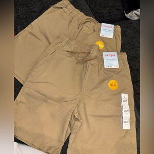 Cat & Jack Khaki Pull-On Shorts